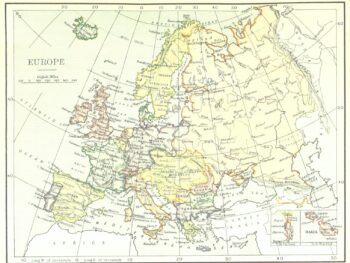Europe map